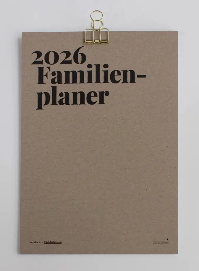 Familienplanner 2026