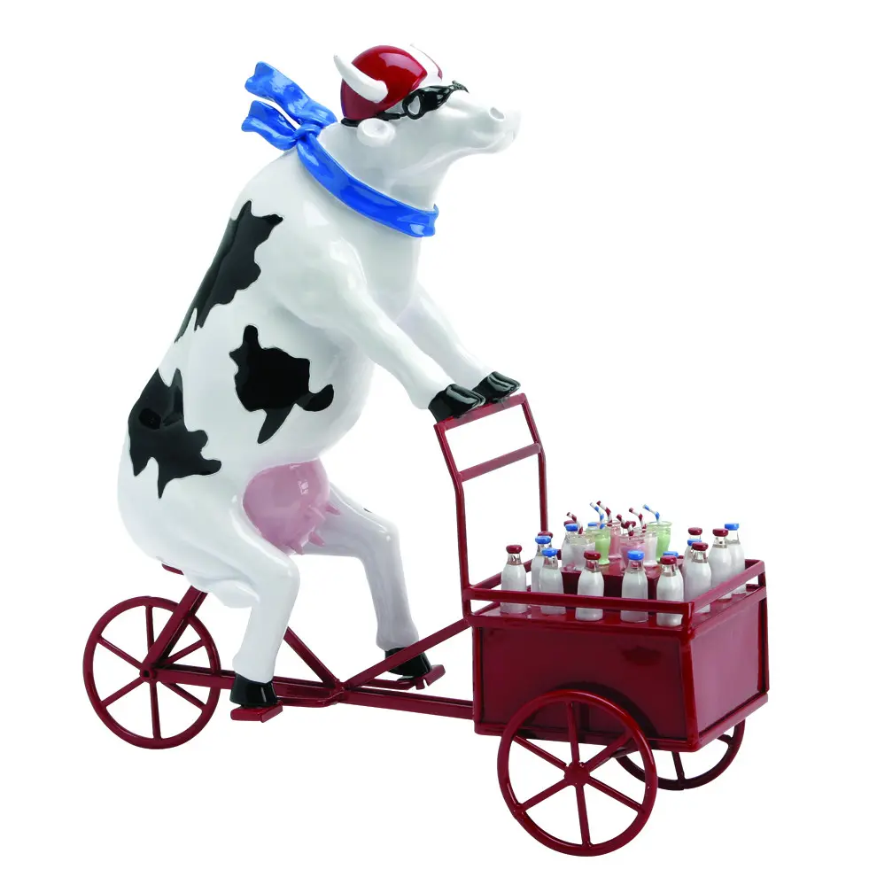 Cow Parade Lait Triporteur medium 