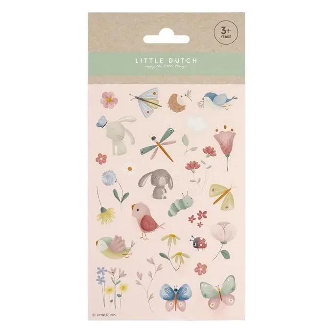 Stickerset Flowers & Butterflies