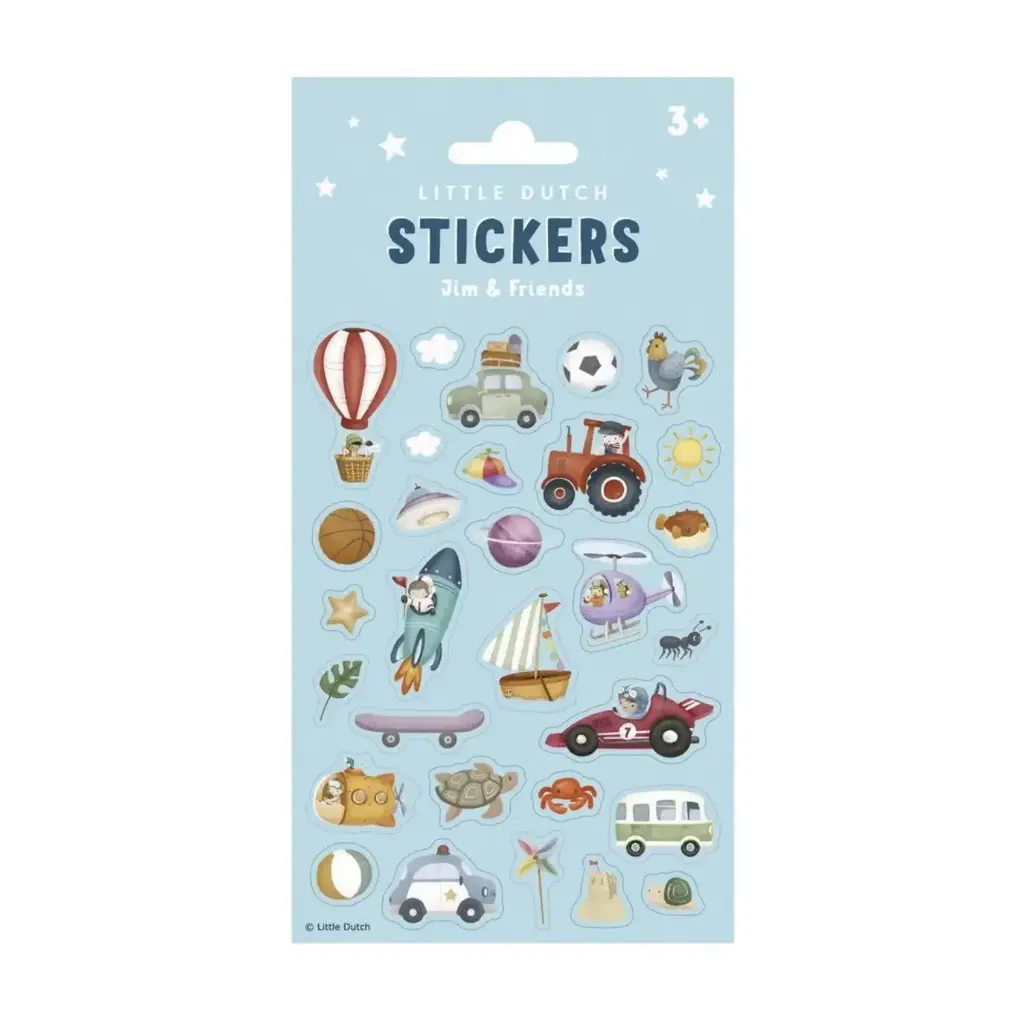 Stickerset Jim & Friends 