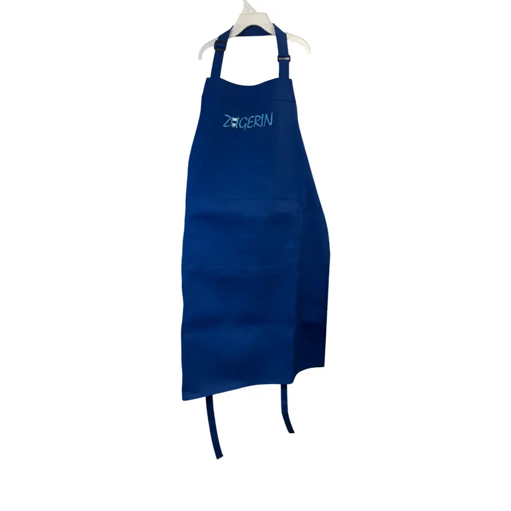 Schürze blau Zugerin 