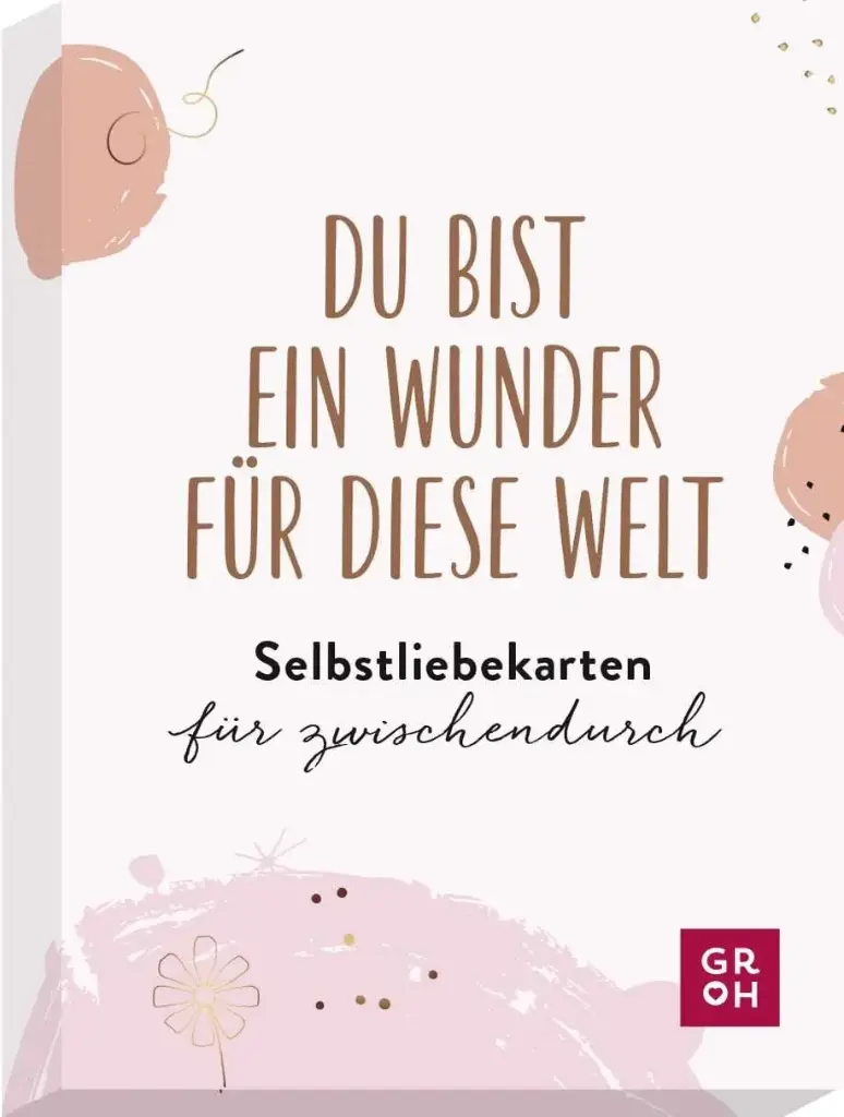 Du bist ein Wunder für diese Welt Selbstliebekarten 