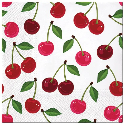 Serviette Kirsche 20 St. 