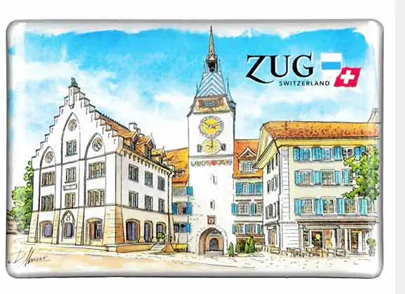 Epoxy Magnet Zytturm Zug