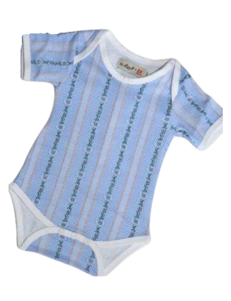 Baby Body blau Edelweiss 6 Monate