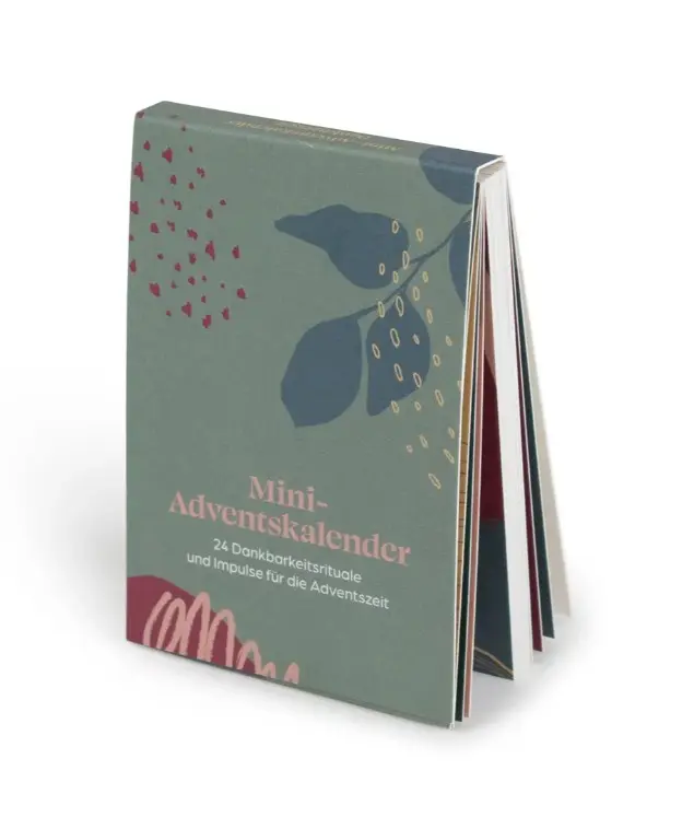 Mini Adventskalender Dankbarkeit