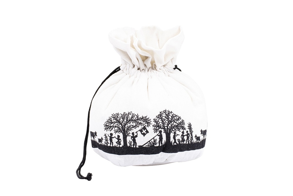 Kartoffelsack Bergchilbi s/w, 20x31cm