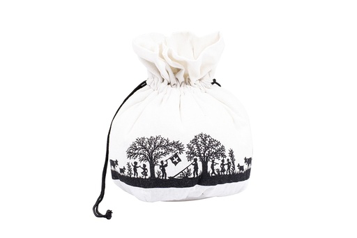 [5230] Kartoffelsack Bergchilbi s/w, 20x31cm