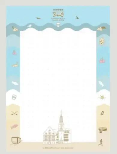 [6684] Zug Notepad A5 