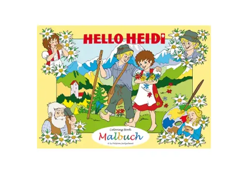 [7097] Heidi Malbuch A4
