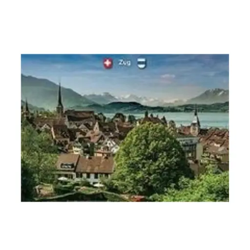 [1293] Ansichtskarte Zug von Guggiwiese, nostalgisch 29316