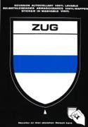 [1337] Postkarte Zug /CH / Kantonswäppli selbstk.